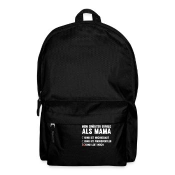 Mutter Muttertag Mama - Rucksack - Schwarz - Vorne