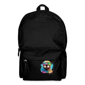 Oxi the bespectacled otter - Backpack - black - Front