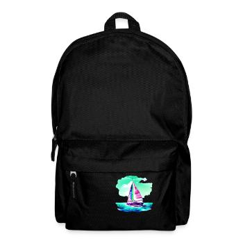 Sailor Sailing Ship Sailing Sailing Sailing Sail: - Sac à dos - noir - Devant