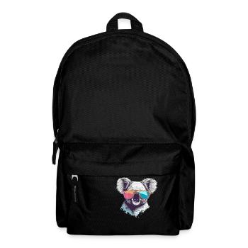 Timy the bespectacled koala - Backpack - black - Front