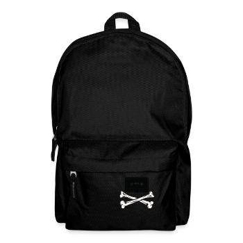 Totenkopf Kassette - Rucksack - Schwarz - Vorne