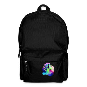 Listen to unicorn music mythical animal unicorns unicorn - Backpack - black - Front