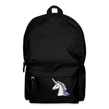 Unicorn Girl Unicorns Mythical Animal Unicorn - Backpack - black - Front