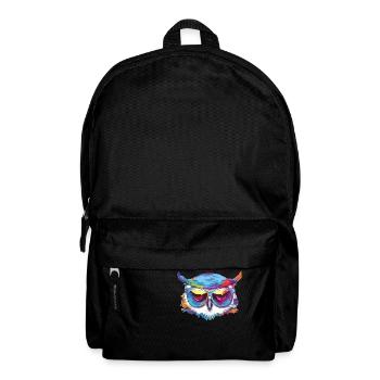 Chou la chouette - Sac à dos - noir - Devant