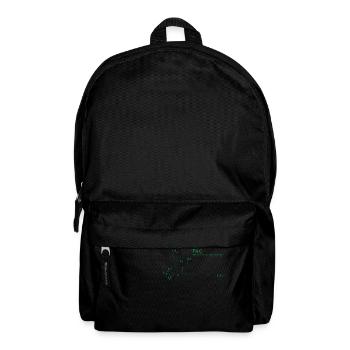 thc molecule - Backpack - black - Front