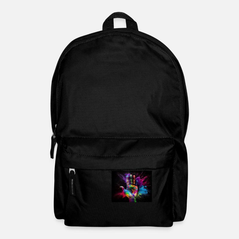Holi Festival - Rucksack - Schwarz