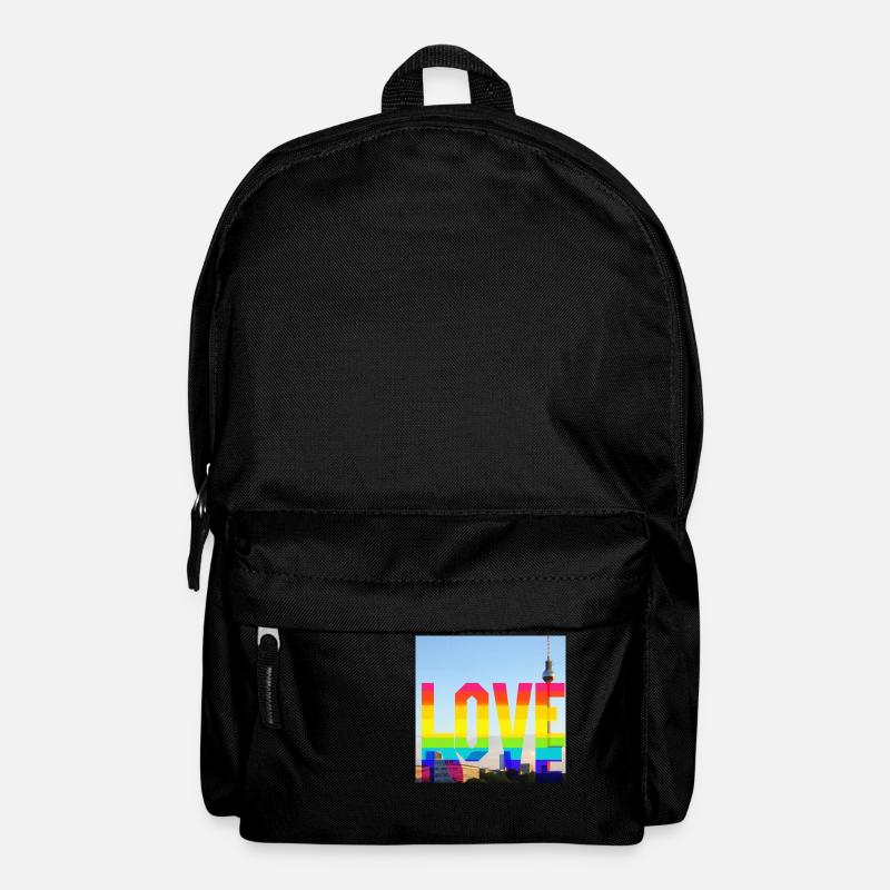 Ich LIEBE Berlin - Rucksack - Schwarz