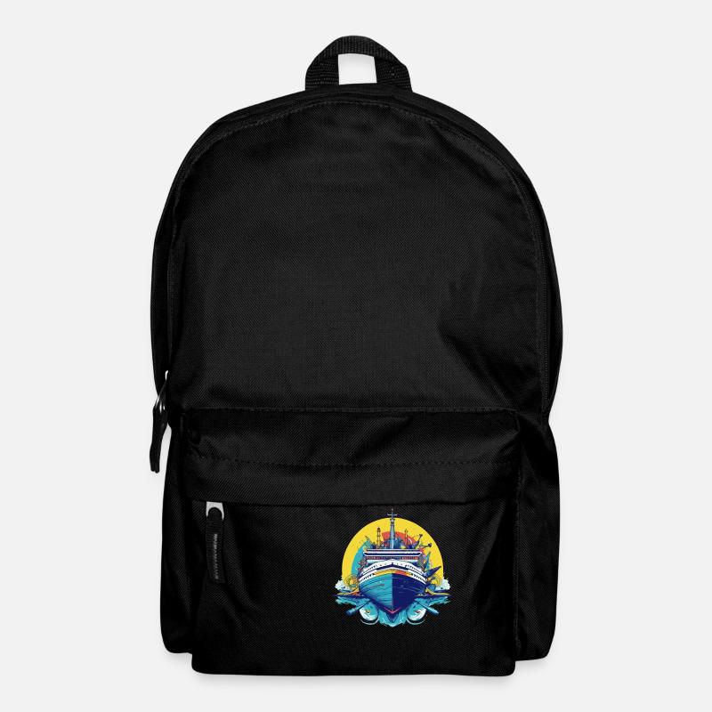 Bateau de croisière 3 - Sac à dos - noir