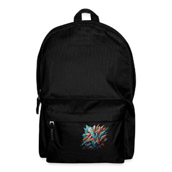 Conception de graffitis - Sac à dos - noir - Devant