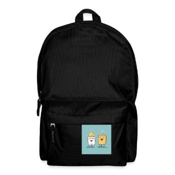 Tasses aux noix - Sac à dos - noir - Devant