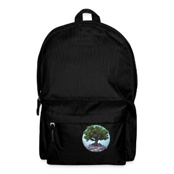 Lebensbaum Meditation Yoga Baum des Lebens - Rucksack - Schwarz - Vorne