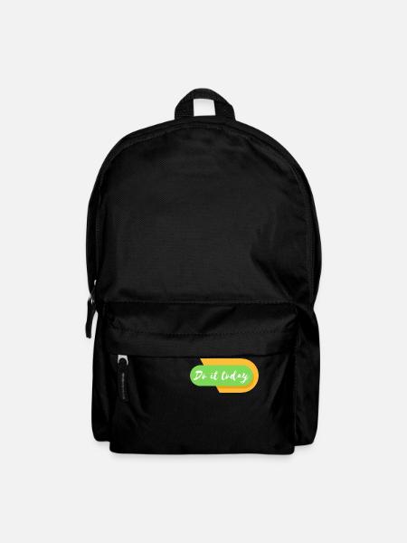 Do it today - Rucksack - Schwarz