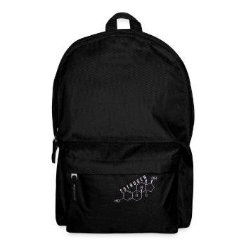 estrogen molecule - Backpack - black - Front