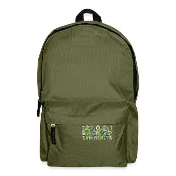 cool bday sayings funny quote programming language - Rucksack - Olivgrün - Vorne