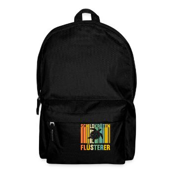 Schildkröte Schildkröten - Rucksack - Schwarz - Vorne