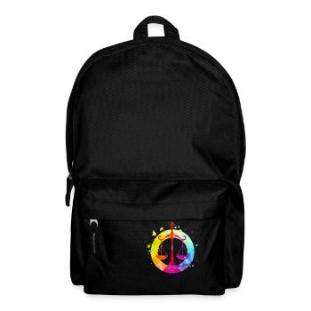 Maßstabsschild 2 - Rucksack - Schwarz - Vorne