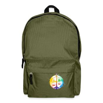 The scale signs - Backpack - olive green - Front