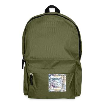 zeitloser stiel - Rucksack - Olivgrün - Vorne