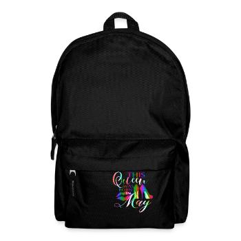 Diese Königin wurde im Mai geboren Königin Prinzessin May - Rucksack - Schwarz - Vorne