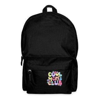 Cool Moms Club with Flowers - Rucksack - Schwarz - Vorne