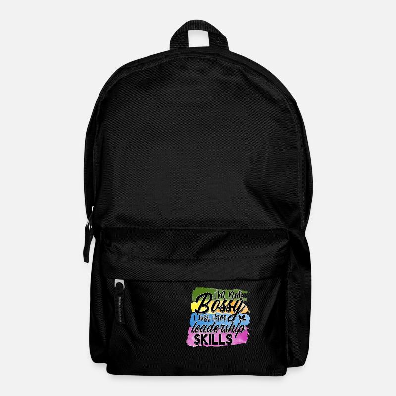 Im not bossy - Rucksack - Schwarz