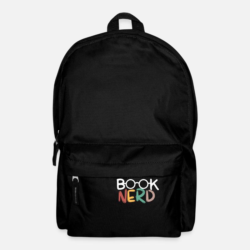 Book nerd - Backpack - black