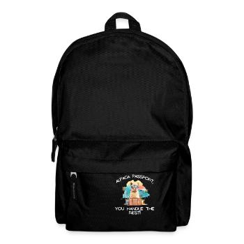 Cool Adventure You Say Alpaca My Bags Tee Kids - Backpack - black - Front