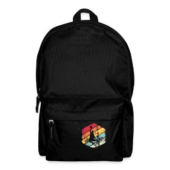 Vintage Basketball Geschenk - Rucksack - Schwarz - Vorne