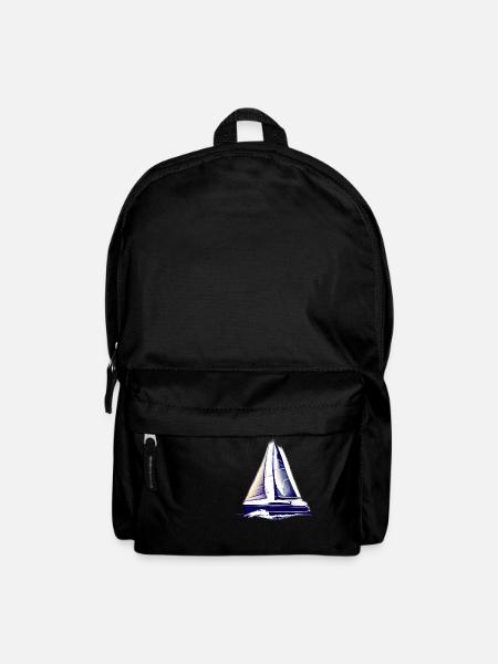 voilier voilier voilier voilier voilier voilier - Sac à dos - noir