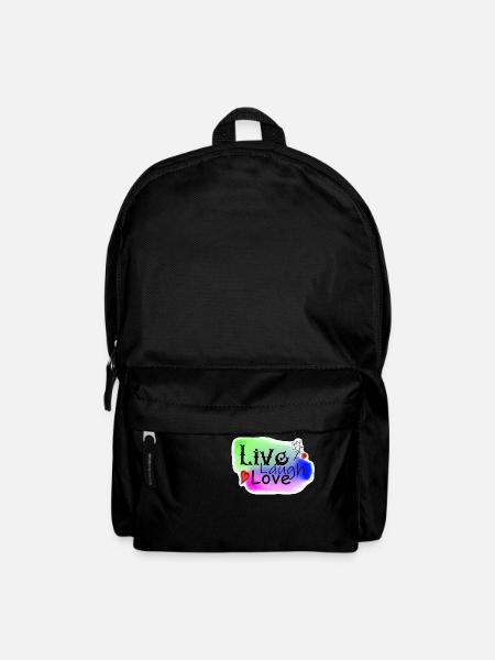 LiveLaughLove1 - Backpack - black