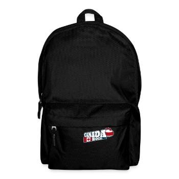Canada Rocks Curling Stone Curler Canadian Flag - Rucksack - Schwarz - Vorne