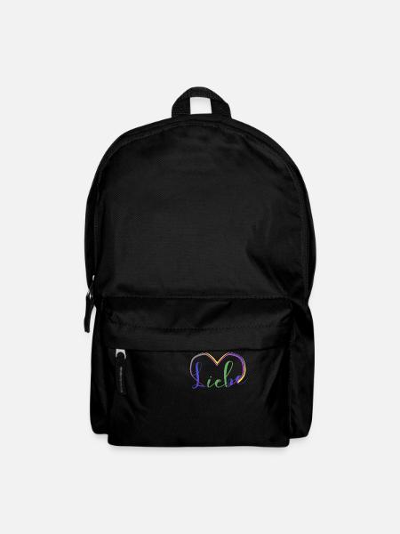 Liebe - Rucksack - Schwarz