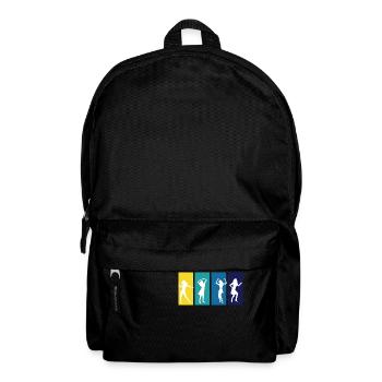 Dancing Dance Music - Backpack - black - Front