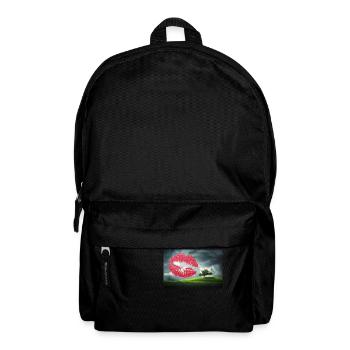 Kuss zum Valentinstag. - Rucksack - Schwarz - Vorne