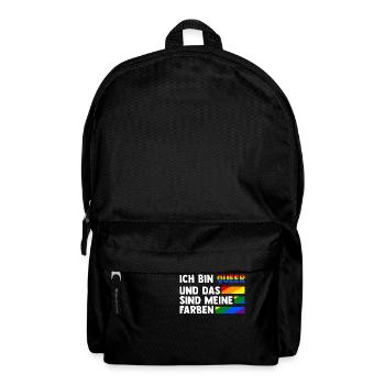 Schullehrer Lehrer - Rucksack - Schwarz - Vorne