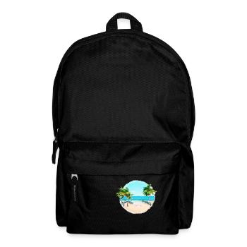 Summer Holiday Palm Beach Palm Islands Island Sun - Backpack - black - Front