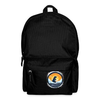 kids beer happy awesome bar cute funny quote - Backpack - black - Front