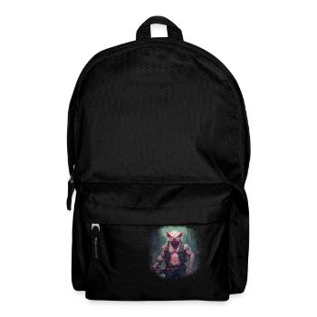 Chemises de Noël mignonnes Blagues géniales et drôles de Bday - Sac à dos - noir - Devant