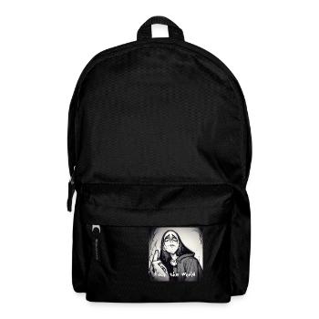 Fuck the world - Rucksack - Schwarz - Vorne