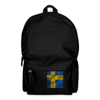 Schweden Schweden Flagge national norden skandinavia - Rucksack - Schwarz - Vorne