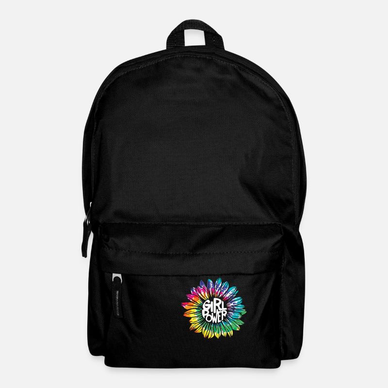 Girl Power - Rucksack - Schwarz