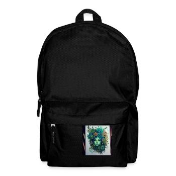 Botanische Göttin - Rucksack - Schwarz - Vorne