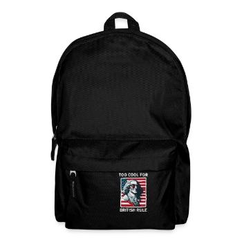 TOO COOL FOR BRITISH RULE | GEORGE Washington - Backpack - black - Front