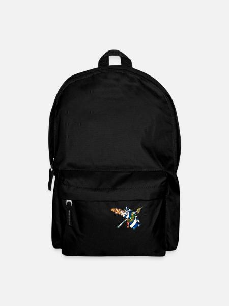 Saufendes Pferd gesp - Rucksack - Schwarz