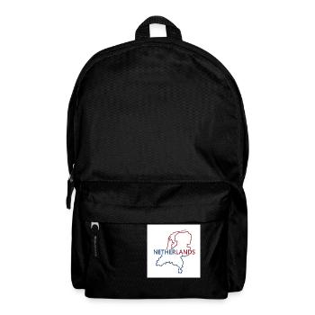 Carte des Pays-Bas - Sac à dos - noir - Devant