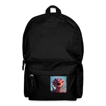 cool dragon - Backpack - black - Front