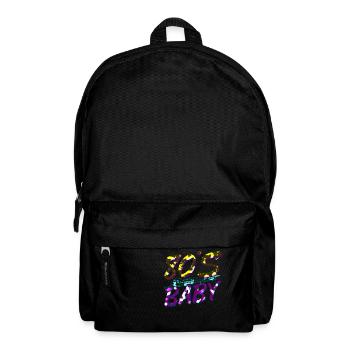 80er Jahre Retro Vintage lustig 70er Jahre Nostalgie Musik Liebe - Rucksack - Schwarz - Vorne