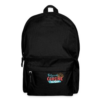 Forever Chasing the Sun - Rucksack - Schwarz - Vorne