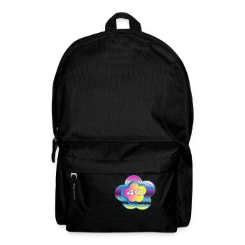 40 YEARS. 40th ANNIVERSARY. BIRTHDAY 40 YEARS. 40 - Backpack - black - Front
