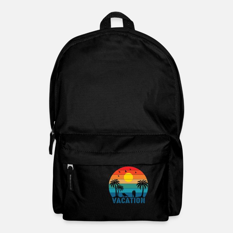 Vacation Time - Backpack - black